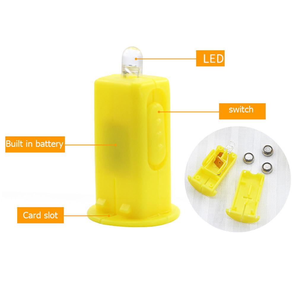 2pcs Festive Lantern Wicks Waterproof Balloon Lamp Wick Replacement for Festival Lanterns Garden Lights Accessories