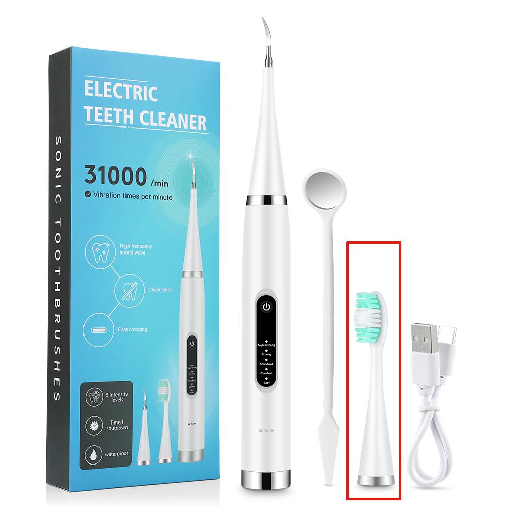 10pcs/lot Ultrasonic Electric Toothbrush Replacement Brush Heads For Teeth Cleaning Whitening Dental Calculus Scaler Teeth Brush