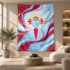 Decorative Tapestry,Celta Vigo FC Printed Wall Art, Lightweight Wall Hanging For Bedroom Background