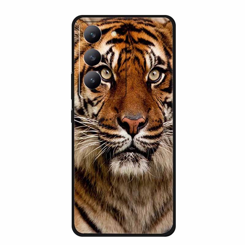 For Redmi 15 Phone Case Fashion Pictures Black Silicone TPU Soft Back Cover Case For Xiaomi Redmi 15 4G 5G Case Redmi15 Bag 6.9"