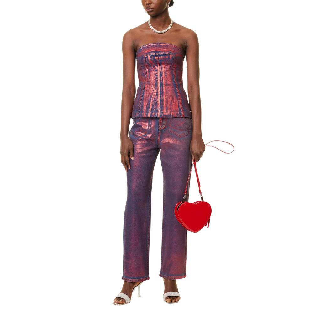 AmyLynn Womens/Ladies Bustier Tube Top