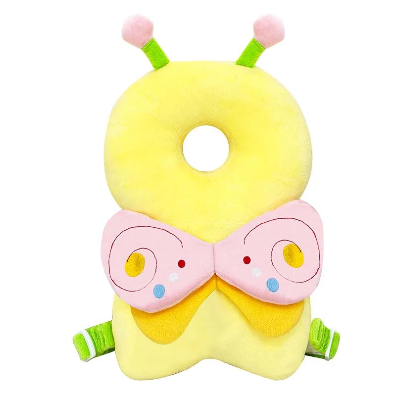 Nouveau-né appui-tête oreillers de sécurité sac à dos enfant en bas âge tête de bébé coussin de Protection contre les chutes coussin dessin animé doux oreillers de sécurité sac à dos