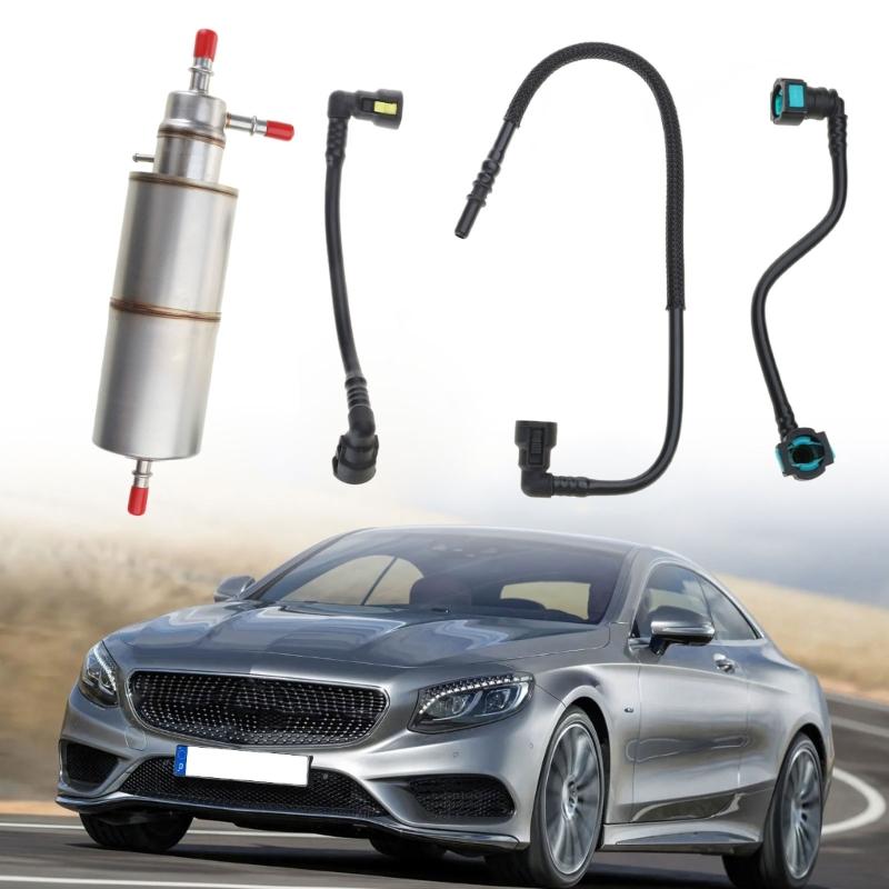 Accessorio per la riparazione del regolatore di pressione del filtro del carburante con tubo flessibile 1634770701 1634770501 per ML320 ML350 ML430 ML500