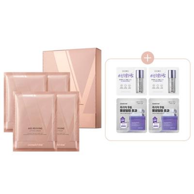 Age Reviving Lifting Mask 1 Box (4 Sheets) (Free Gift: Toning Pad (2 Sheets) X 1 + Toning Serum 1ml X 2)