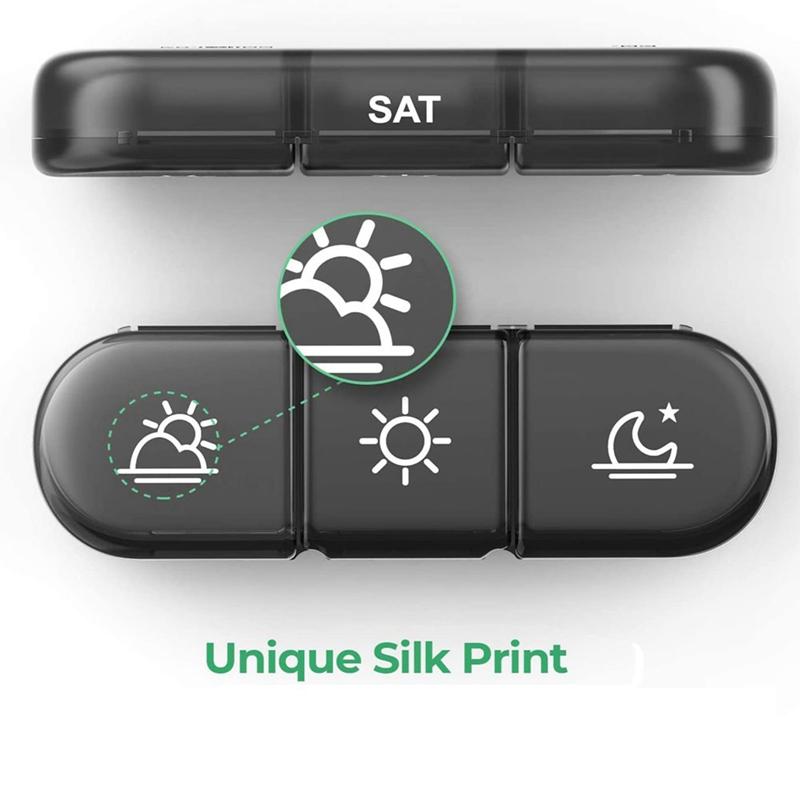 7 Tage Pillen Medizin Box Wöchentlicher Tablet Halter Lagerung Organizer Container Fall Pille Box Splitter Pille Fall Organizer