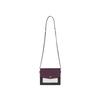 Robinson Metallic Logo Magnetic Snap Closure Leather Envelope Crossbody Bag Women Bags Burgundy Multicolor 154318-889