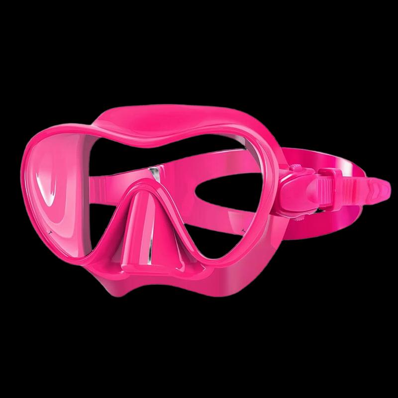 Adult Full-Face Single Lens Liquid Silicone Diving Mask