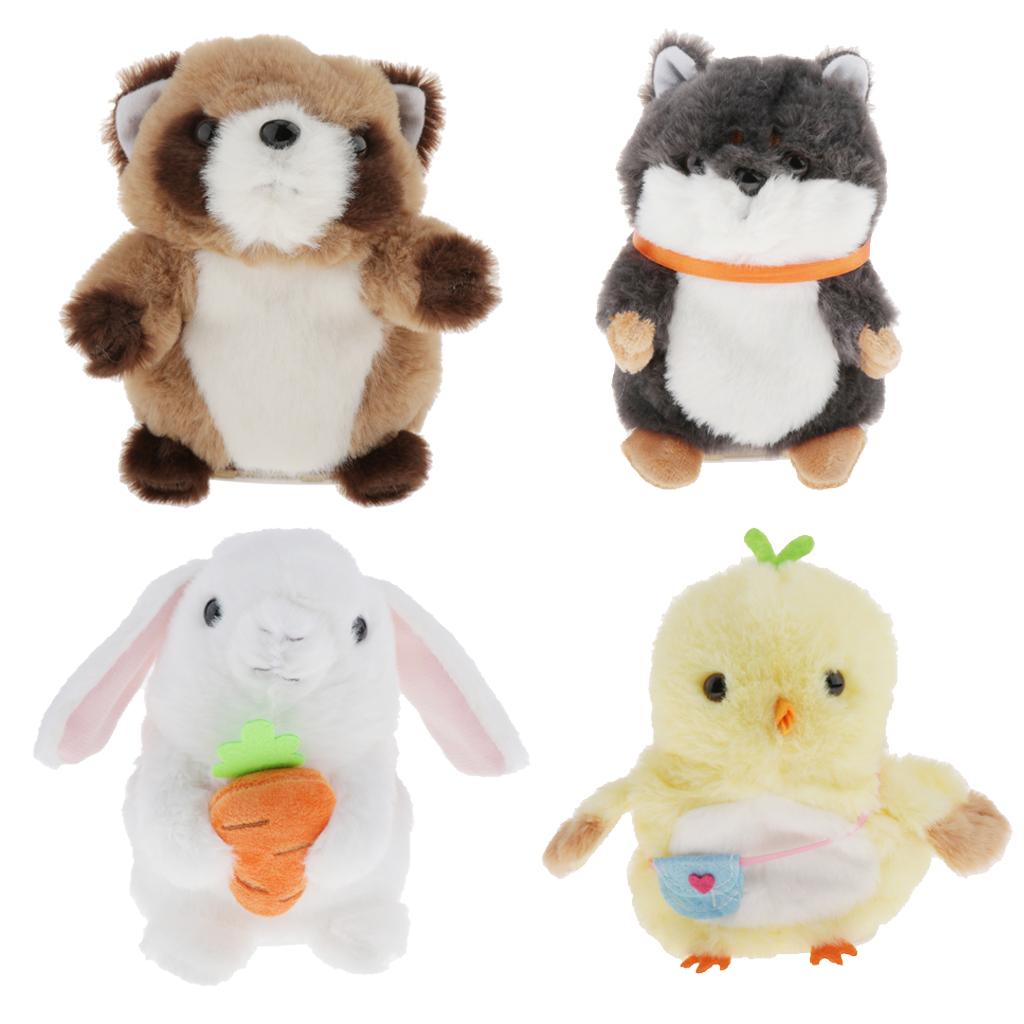 Talking Animal Repeats What You Say Electronic Cute Interactive Plush Toy