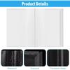 Transparent Book Covers Fit A4/16K/22K Textbook Paperback Book Sleeve Protector Waterproof PP Clear Self Adhesive Closure