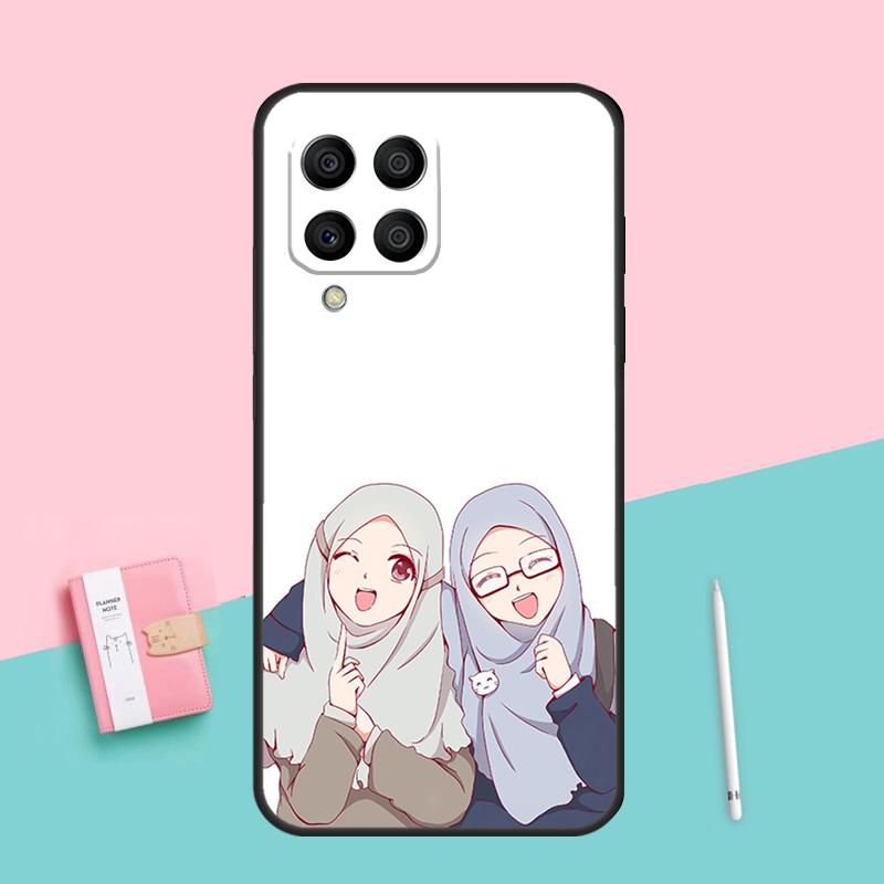 Muslim Arabic Hijab Girl For Samsung Galaxy M32 M52 M31 M16 M11 M21 M13 M33 M35 M53 M55 M15 M14 M34 M54 M12 M06 Case