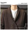 Men's Luxury Double-Breasted Thick Knit Cardigan - Autumn/Winter Loose Warm Sweater Coat