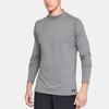 Under Armour ColdGear® Solid Fleece Long Sleeve T-Shirt Men Tops Gray 1320805-019