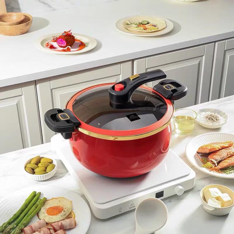 Corning Enamel Micro-Pressure Stew Pot