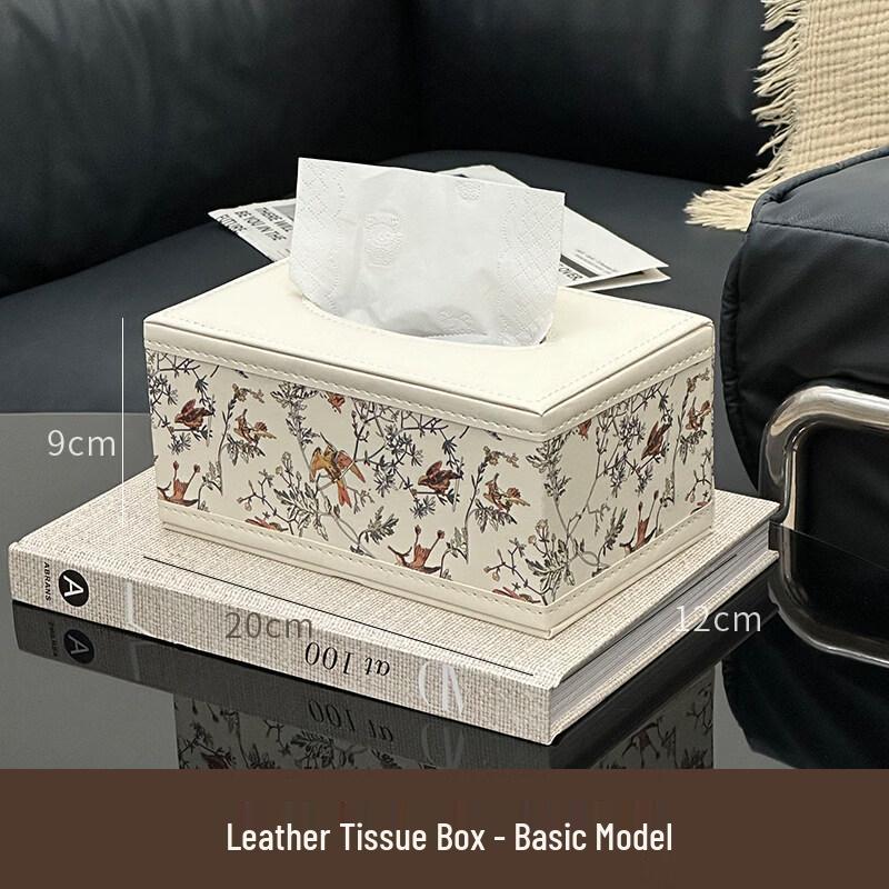 LIEI Tabletop Tissue Box with Remote Holder