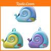 Snail Led Light Kids School Backpack With Canvas For Children