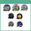 Stylish Super Mario Crossbody Bag For Students Durable Oxford Cloth Shoulder Bag