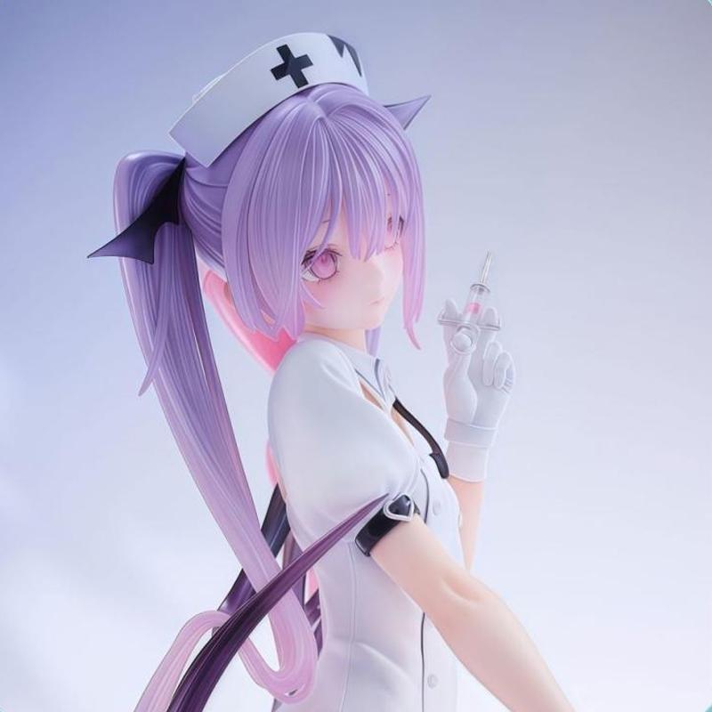16cm Nurse Eve Anime Figure Cartoon Girl Model Statue Desktop Decoration Collectible Ornament Gift