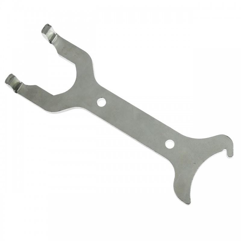 Chrome-Plated Rear Shock Adjuster Wrench Harley Softail Touring Sportster Dyna Models