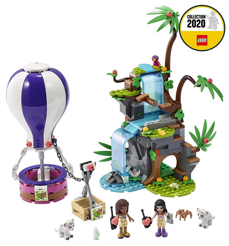 LEGO Friends White Tiger Hot Air Balloon Jungle Rescue 41423