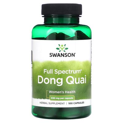 Full Spectrum Angelica, 530Mg, 100 Capsules