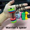 3D Creative Mini Barbell Keychain Color Removable Dumbbell Sports Pendant Backpack Ornament Gifts For Kids Adults Children's Birthday Gift Holiday