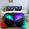 Exquisite Angel Wings Printed Bedding Sets Exquisite Set Duvet Cover Bed Comforter Set Bedding Set Luxury Birthday Gift