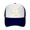 Whimsical Silkie Chicken Heart Art Mesh Baseball Cap Casual Hat Outdoor  For Womens Unisex FeUnisex