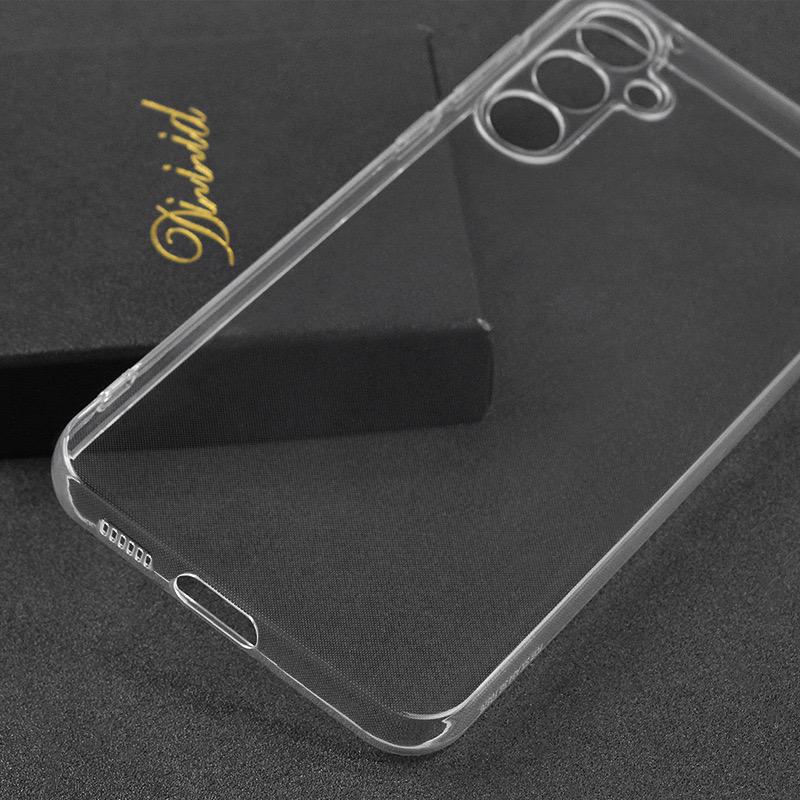 

TPU Phone Case for Samsung Galaxy A55 5G Shell Precise Lens Cutout Slim-Fit Cover Transparent
