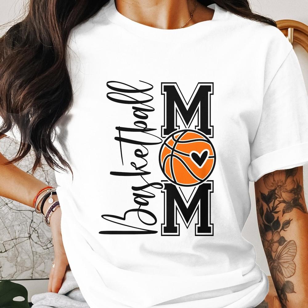 

#26 Basketball Mom shirt, Cute basketball graphic tee, Mom life t-shirt, Sports Unisex T-Shirt M