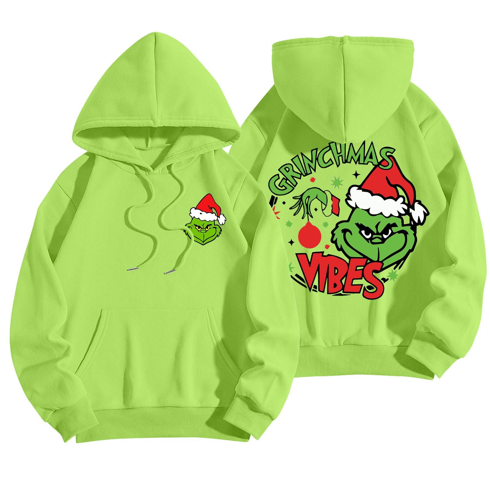 

Women s Fashion Women s Lightweight Long Sleeve Pullover With Pockets Christmas Graphic Hoodie