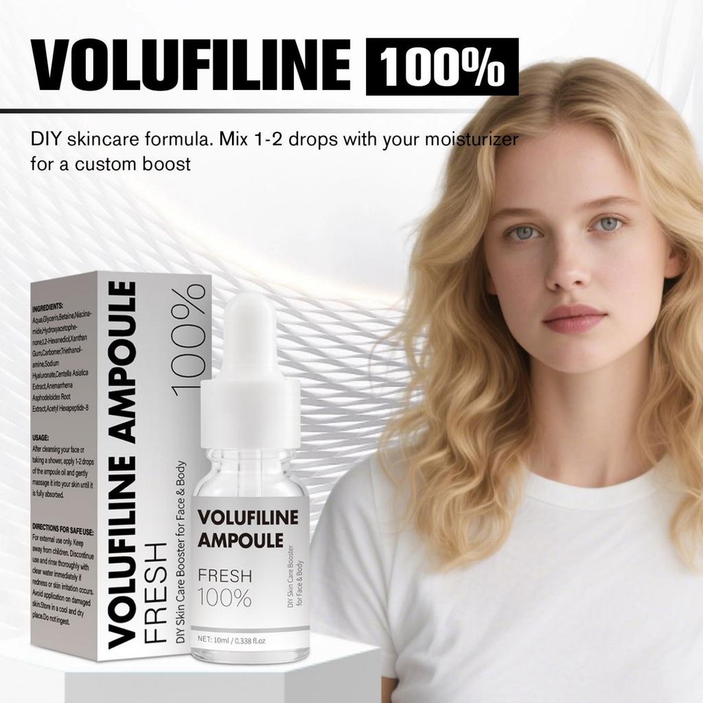 Volufiline Ampullen Serum - Macht die Haut weich und hydratisiert sie mit feuchtigkeitsspendenden Ampullen 10ml