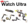 Aocarmo For Apple Watch Ultra 49mm LCD Power Microphone Crown Bluetooth Small Board Battery Connection Flex Cable Repair Parts