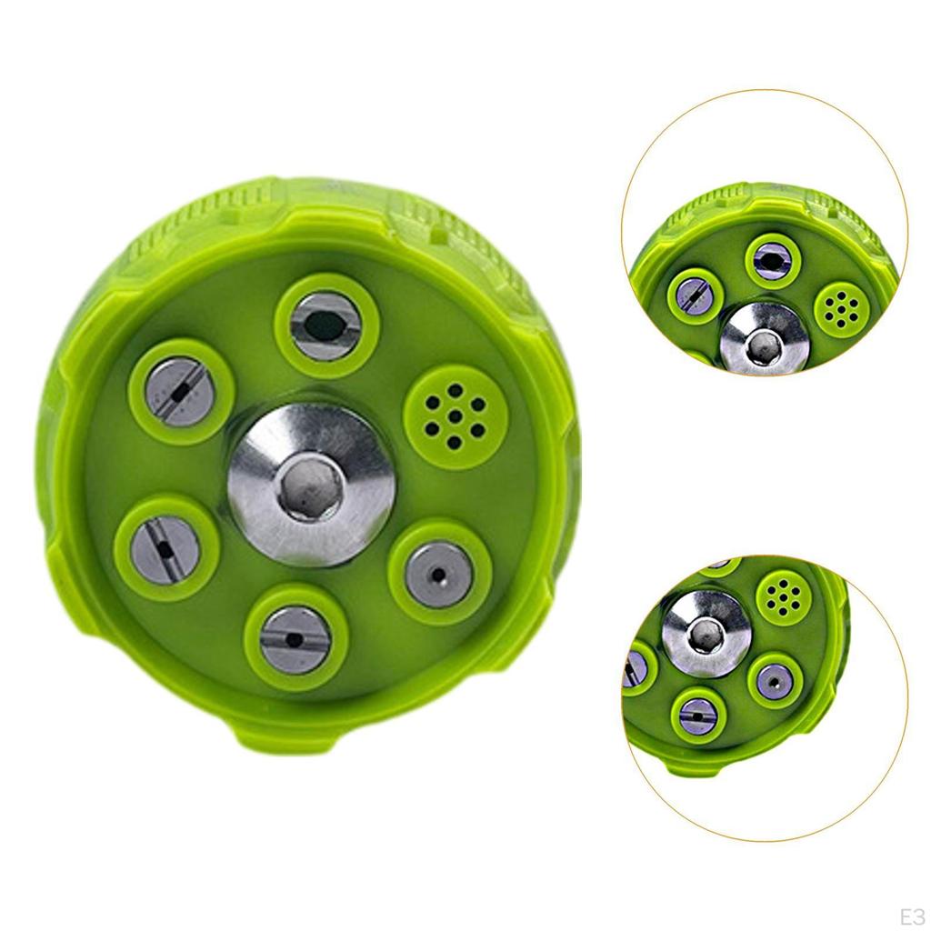 1/4 Inch Quick Connect Nozzle for High Pressure Washer with 6 Adjustable Functions Garden