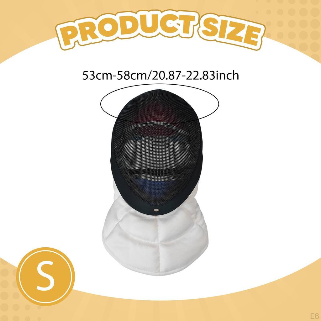 Fechtausrüstung, Degen-Ausrüstung, bequemer Gesichtsschutz, Fechthelm, für das tägliche Training