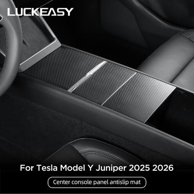 Pour Tesla Model Y Juniper 2026/Model 3 Highland 2026 Tapis de Protection pour Panneau de Commande Central Accessoires Housse Protectrice pour Console