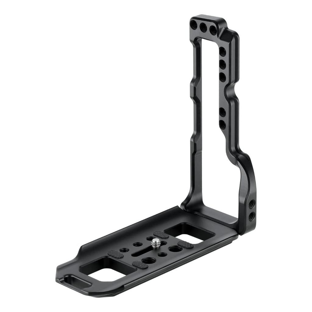 Leofoto Halterungsplatte für die FUJIFILM Aluminium verbessert und Unterstützung für L-förmige LPF-GFX-100 L-förmige GFX-100 Kamera. Arca-Swiss-kompatibel,