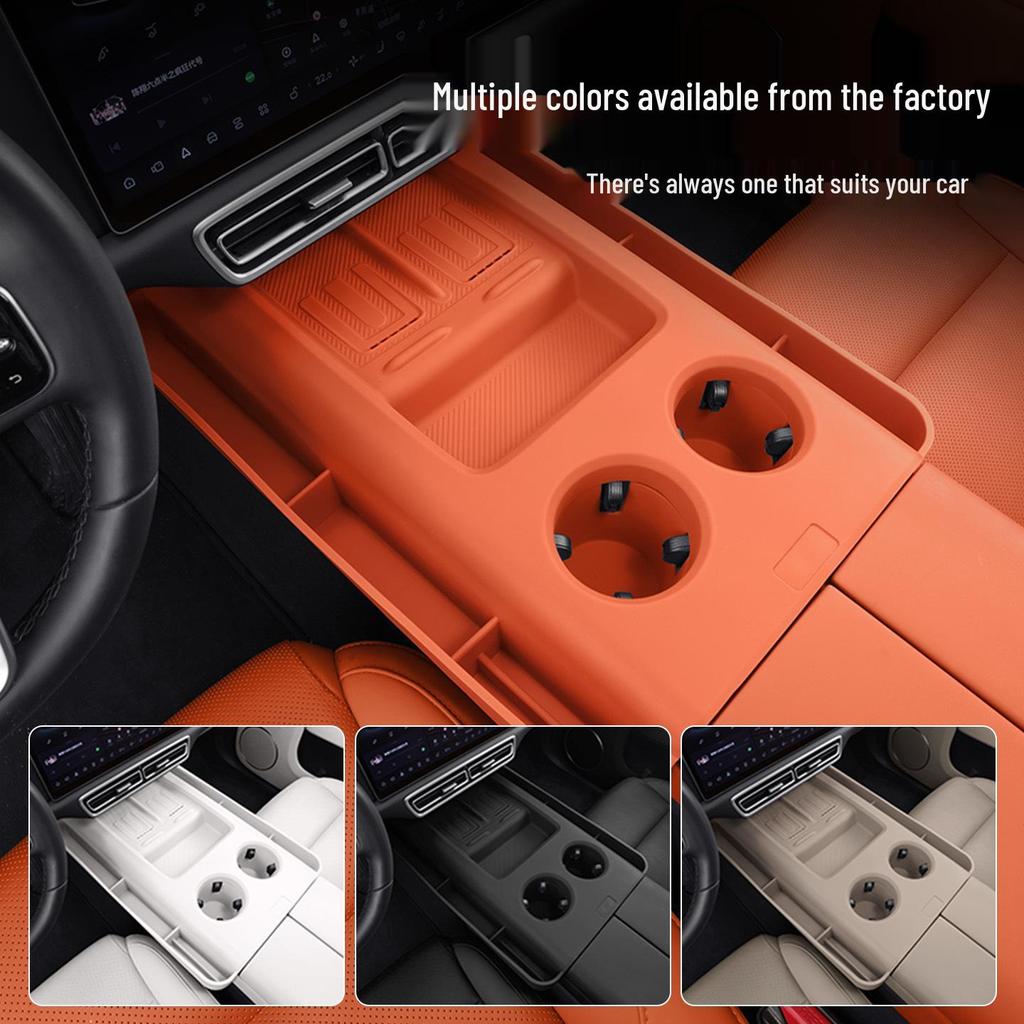 Li Auto L6-L9 Center Console Panel Multi-functional Storage Mat and Car Accessories