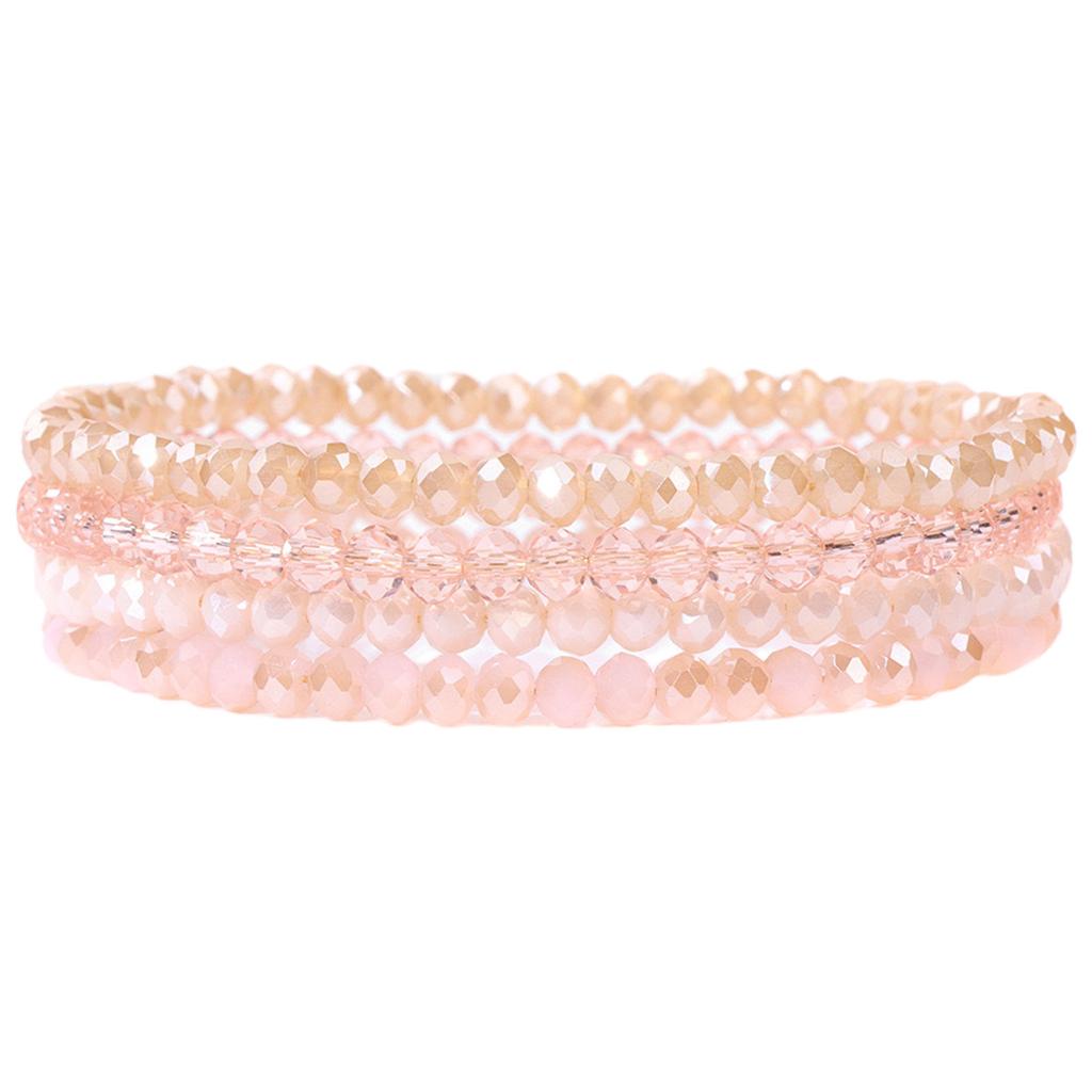 Multilayer Crystal Bead Bracelet for Women Elegant Styles Fashion Jewelry Accessory Special Gifts for Trendy Ladies