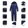Cold Storage Cotton Jumpsuit Ski Suit & Ice Fishing Winter Workwear