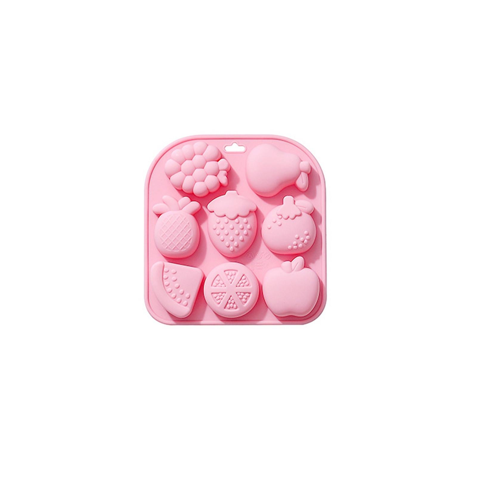 

Силиконовая форма для торта, шоколадная форма, силиконовая форма для шоколада, силиконовая форма для выпечки шоколада, муссов, тортов, шоколада One Size розовый