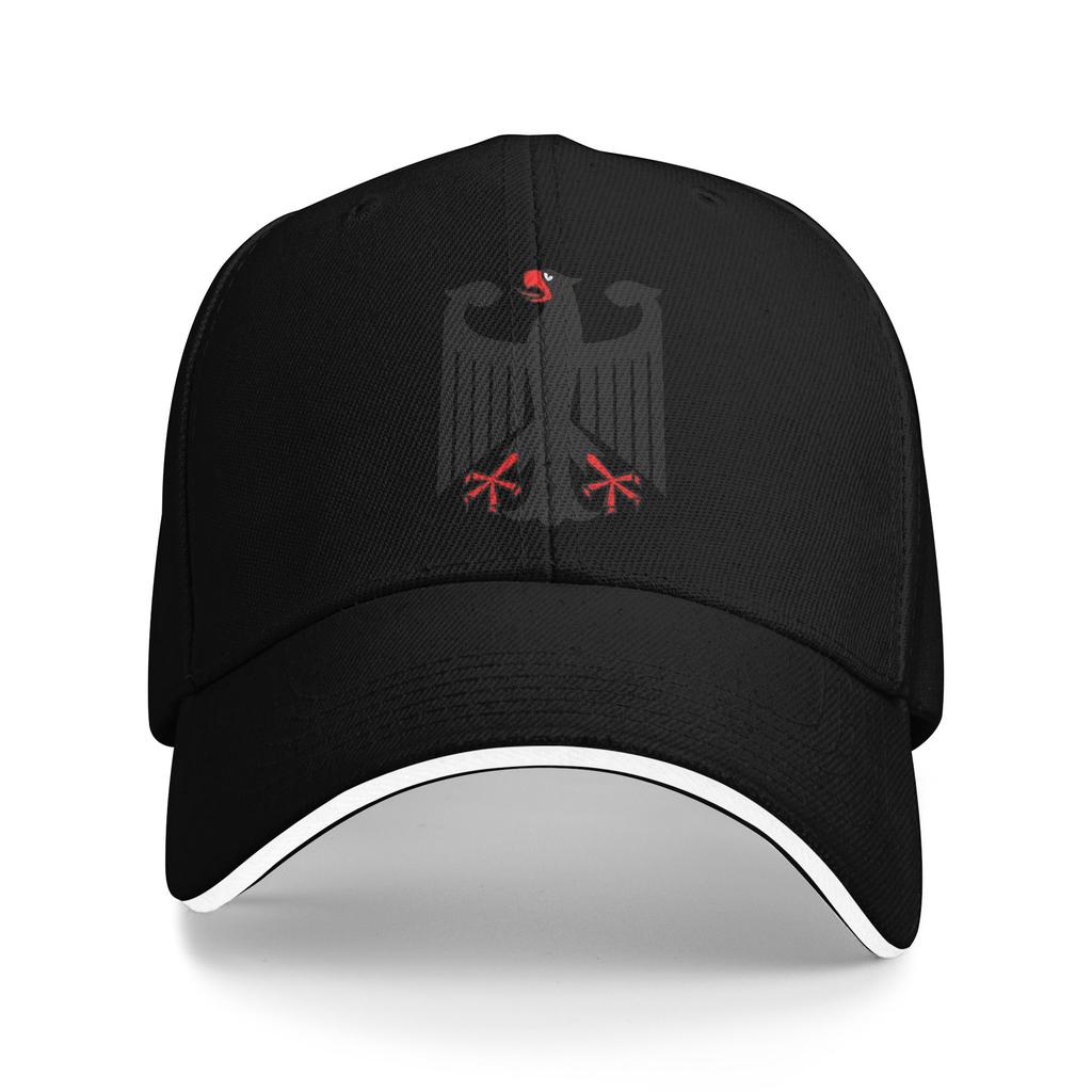 Unisex German Eagle Symbol Sandwich Hats , Hip-Hop Baseball Cap Snapback Caps Trucker Hat Adjustable Sun Hats Summer