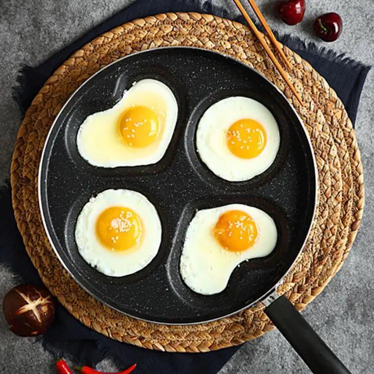 Thickened Non-stick Frying Pan, Egg Waffle Omelet, Pancake Steak, Hamburger Skillet, Breakfast Maker, Cooking Pot
