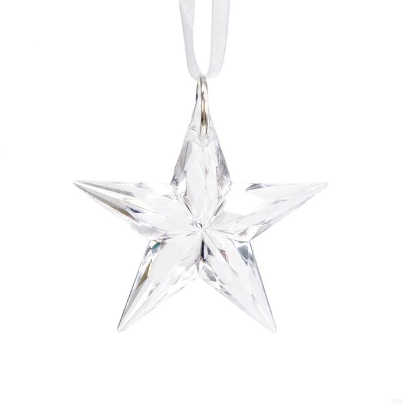 

Unique Snowflake Pendants Christmas Tree Decor for Festive Party Decorations Shimmerings Winter Snowflake Pendants X3UC