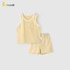 TONGTAI Baby Pure Cotton Vest and Shorts Set