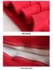 Year of the Horse 2026 Red Family Outfits: Warm, Fleece-Lined Sweatshirts for New Year Celebrations (Family of Three or Four)