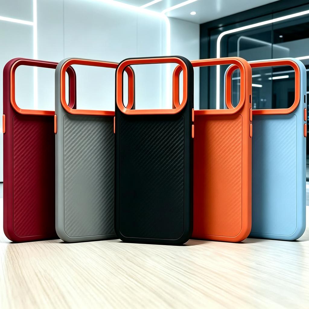 Luxus Carbonfaser Color-Blocking Weiche Hülle Für iPhone 18 17 Air 16 15 14 13 12 11 Pro Max Plus Helles TPU Rüstungs Stoßstangen Cover