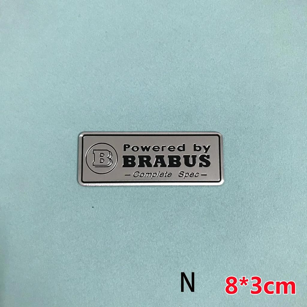 New Car Emblem Sticker Accessories Mercedes Benz AMG Brabus Maybach Smart W204 GLC CLA GLK W205 W203 W206 W108 W124 W126 W140