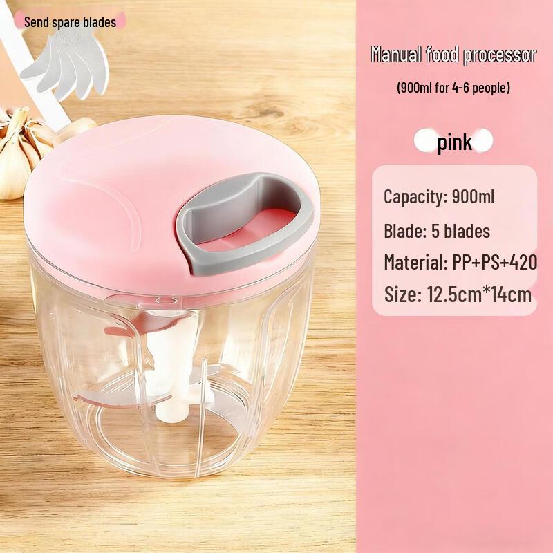 Manual Hand-Pull Garlic Chopper