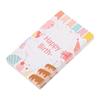 Gift Wrapping Party Decoration Cartoon Animal Happy Birthday Cards Greeting Labels Message Postcard
