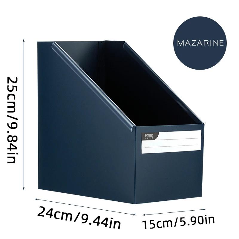 Student Foldable Desktop Books Sorting Storage Box A4 Size Office Stationery For Various Functions